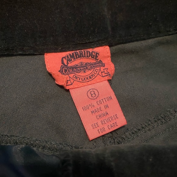 Women's green velvet pants - Picture 12 of 12